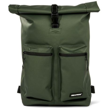 Urbanproof fietstas rolltop up recycle 20l groen
