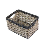 Basil fietsmand dijon l 36 x 49 x 27 cm - grijs zwart