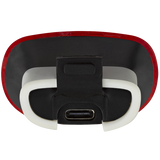 Ked achterlicht meggy spark kinderhelm - led - usb oplaadbaar