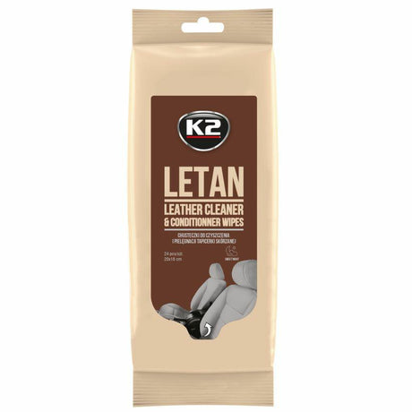 K2 doekjes voor lederen bekleding, zas. zoete nacht letan bladeren 24szt.