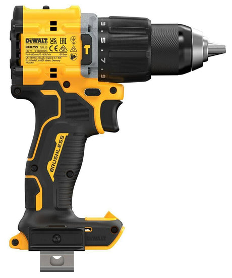 Dewalt slagschroevendraaier 18v dcd799n 74nm bl