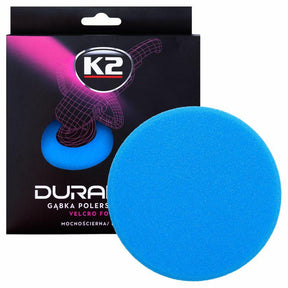 K2 super hardnaaiende sponsduraflex - blauwe klittenband polijstspons