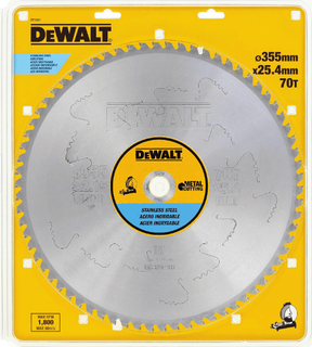 Dewalt rondzaag 355x25,4mmx70z