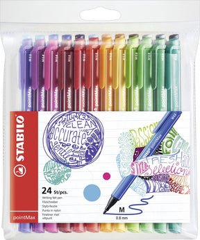 Stabilo pointmax fineliners - 24dlg.