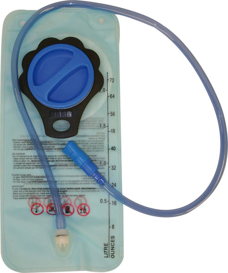 Abbey camp abbey watercontainer - met drinksysteem - 2 liter - ca. 38 x 17 cm