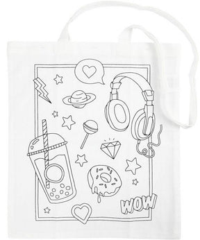 Creativ company schoudertas met print