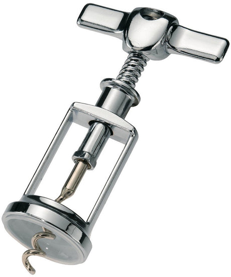 Westmark kurkentrekker met kap, spiraal met kern, staal, verchroomd, 60182270