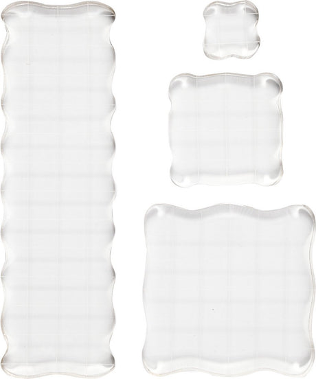 Creativ company stempelblok set, 4st.