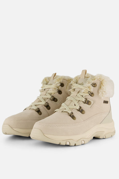 Skechers trego - snow worries dames wandelschoenen - naturel 41
