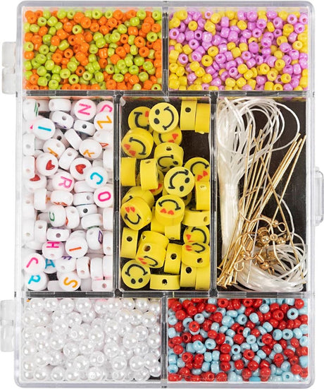 Creativ company cc sieraden maken set regenboogmix