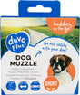 Duvo plus - muilkorf - hond - muilband nylon platte snuit 51-71cm - 1st