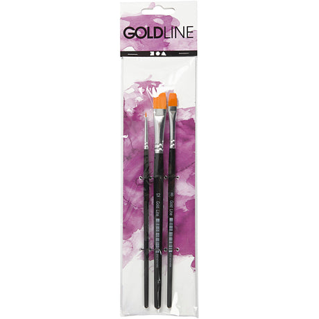 Creativ company https: www.cchobby.nl gold-line-penselen-afm-2-8-12-l-16-5-19-cm-b-3-12-mm-plat-3-stuk-1-doos