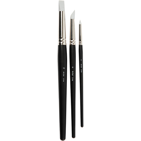 Creativ company https: www.cchobby.nl artist-line-afm-2-6-10-l-19-25-cm-b-6-10-15-mm-plat-rond-3-stuk-1-doos