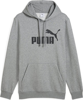 Puma ess no. 1 logo hoodie fl heren sporttrui - medium gray heather l