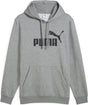 Puma ess no. 1 logo hoodie fl heren sporttrui - medium gray heather l