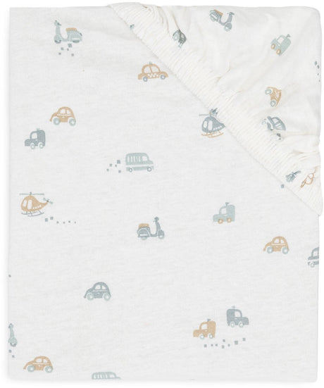 Jollein baby - hoeslaken wieg jersey 40 50x80 90cm - babybed - zacht katoen - on the go