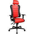 Gamingstoel topstar sitness rs zwart, rood lendensteun