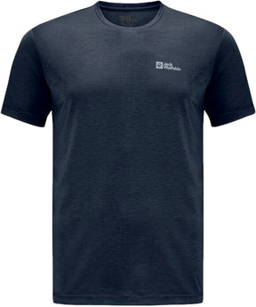 Jack wolfskin vonnan s s t m heren t-shirt-midnight sky