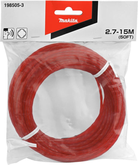 Makita 198505-3 maaidraad 2,7mm x 15m 'fluister'