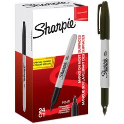 Permanent markers sharpie 2077128 fijn zwart