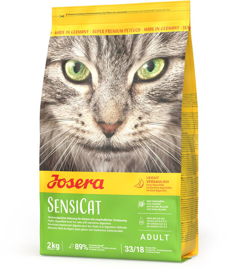 Josera sensicat - kattenvoer - kieskeurig - gevoelige maag - 2 kg
