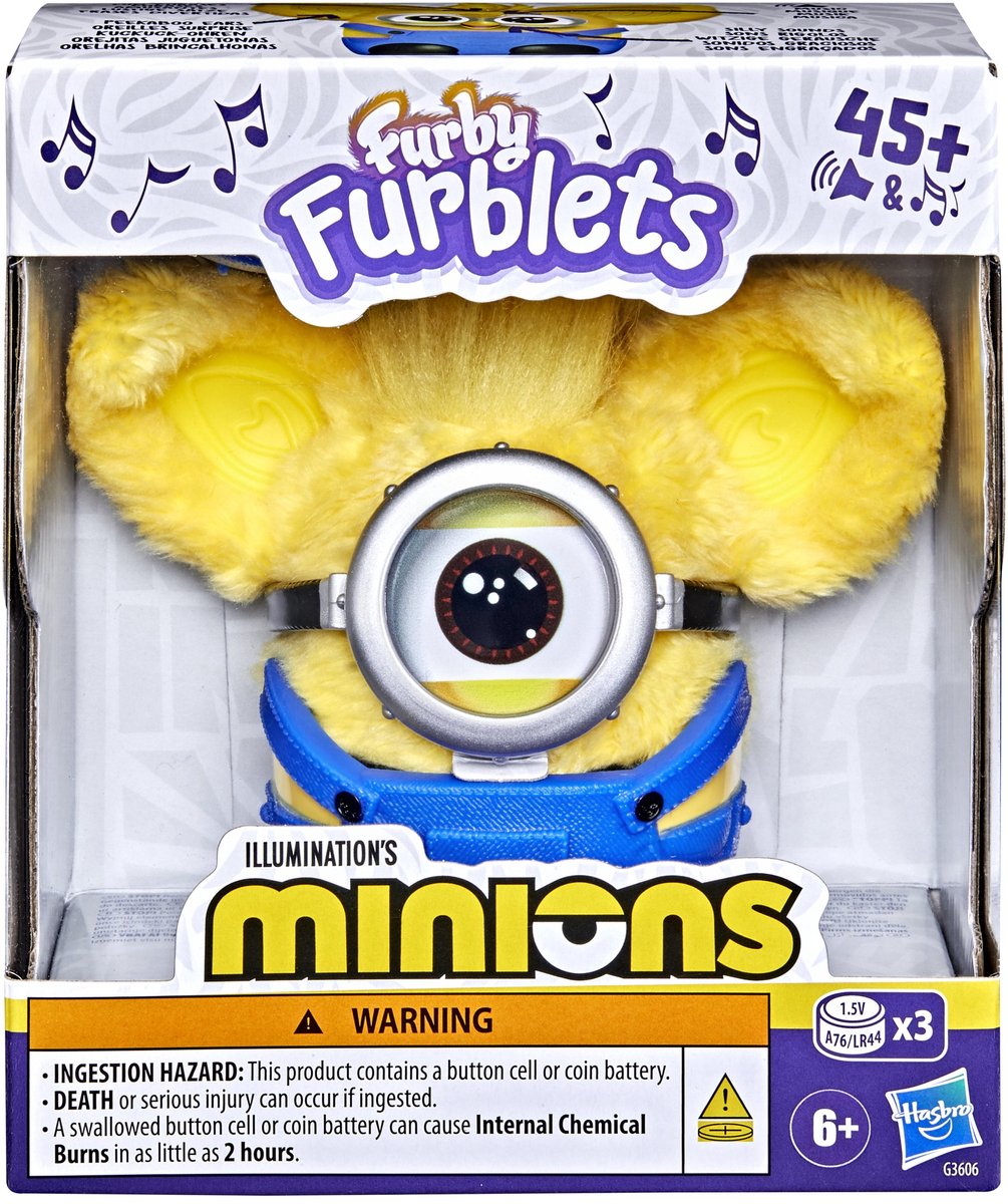 Hasbro furby furblets minions