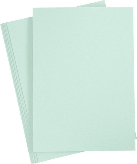 Creativ company creotime karton 21 x 29,7 cm 10 stuks pastel groen