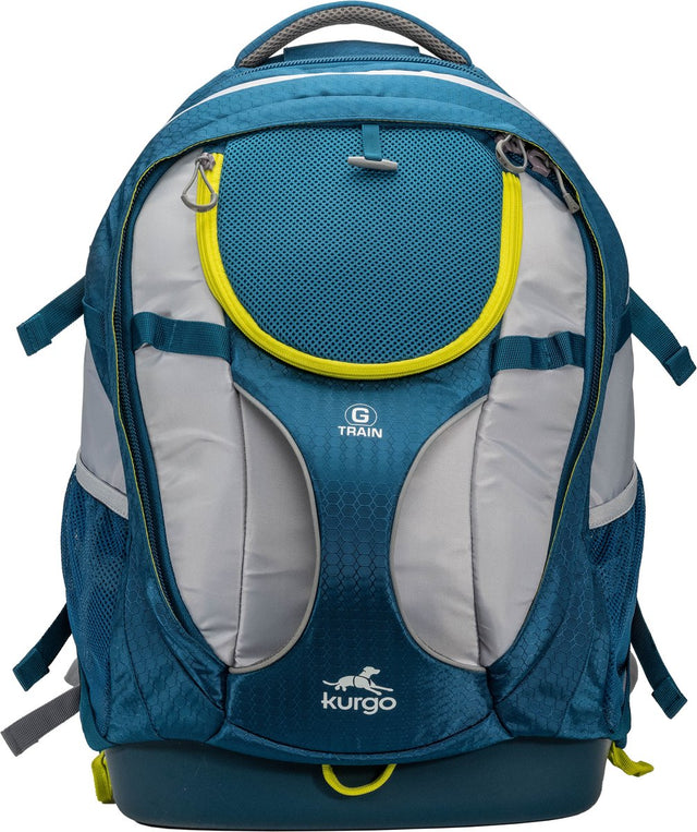 Kurgo g-train k9 pack rugzak voor honden - hondenrugzak - ink blue one size
