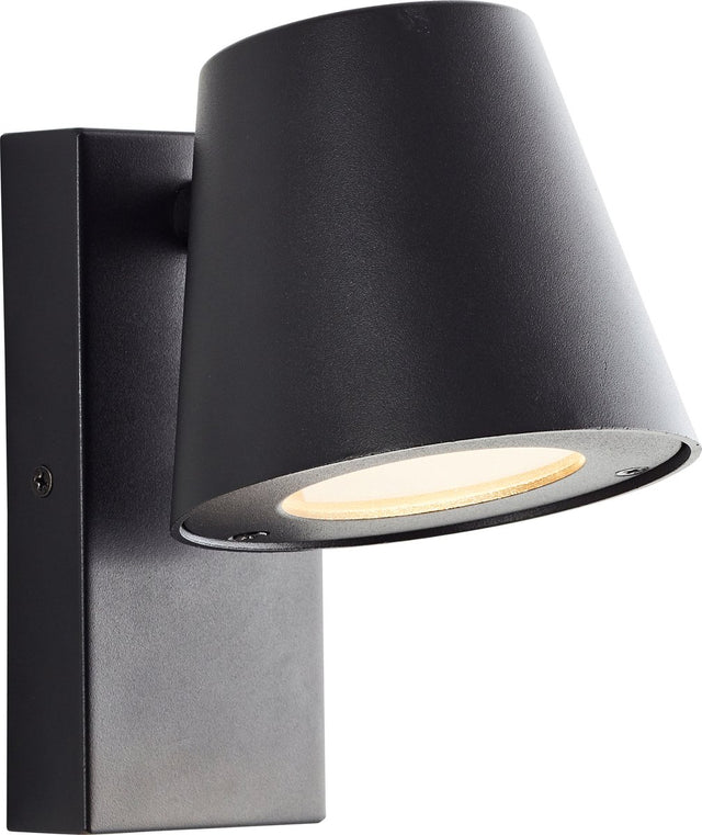 Brilliant bari - buitenlamp - ip44 - gu10 1x max40w - zwart