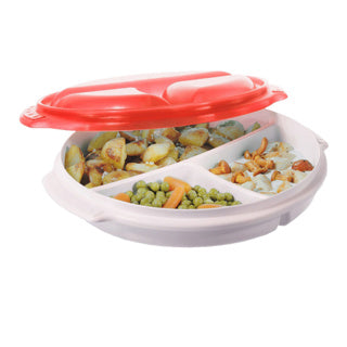 Rotho magnetronbord 0,75 l micro papaya rood | 2 stuks