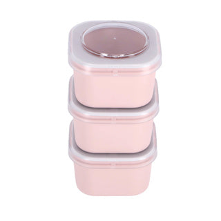 Sunware sigma home lunchbakjes set van 3 roze | 3 stuks
