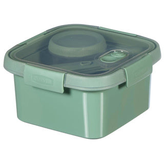Curver smart to go eco lunchbox vierkant 1,1l | 2 stuks