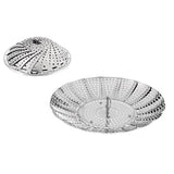 Westmark stoommand, verstelbaar, voor pannen van ø 14-23 cm, roestvrij staal, zilver, 12592270