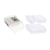 Excellent houseware koelkast opbergbakken 3-delig | 2 stuks