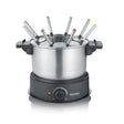 Severin fondue 1500w 8-persoons zwart fo 2470