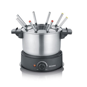 Severin fondue 1500w 8-persoons zwart fo 2470