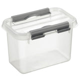 Sunware q-line opbergbox 0.8l transparant | 2 stuks
