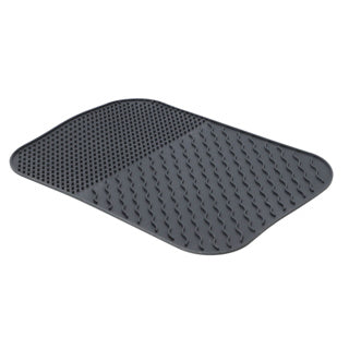 No brand afdruip mat 34,5x26,5 cm | 2 stuks