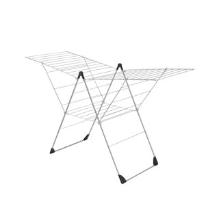 Metaltex vento droogrek 30 m lijn 110x177x67 cm zilver zwart