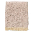 Dutch decor florine plaid 140 x 180 cm pumice stone | 2 stuks