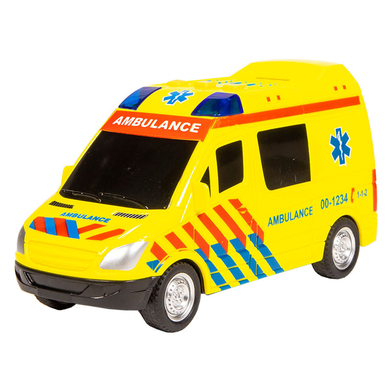 112 Rescue Racers Ambulance med lys og lyd