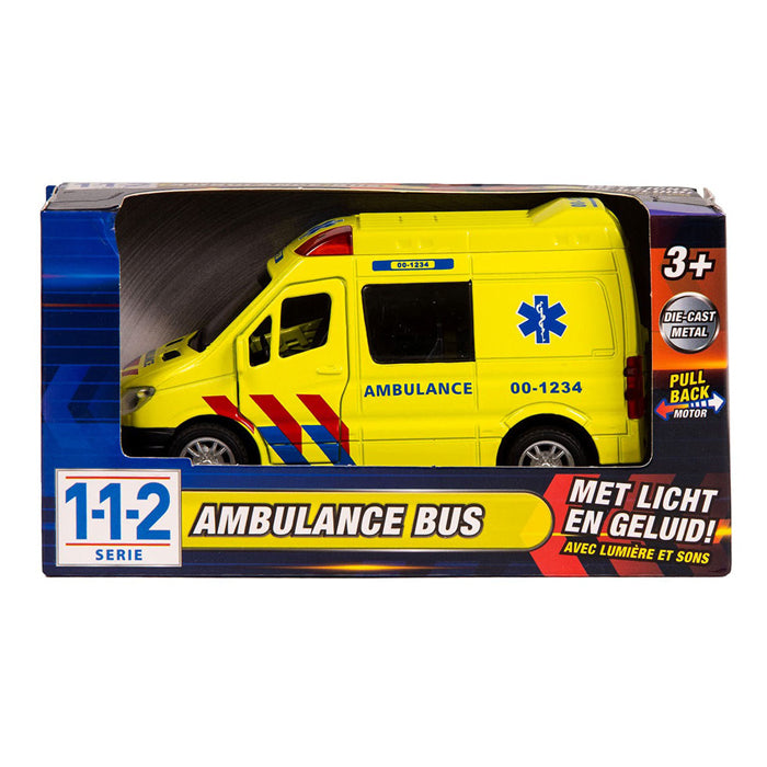 112 Ambulance Bus 1:34 con luce e suono