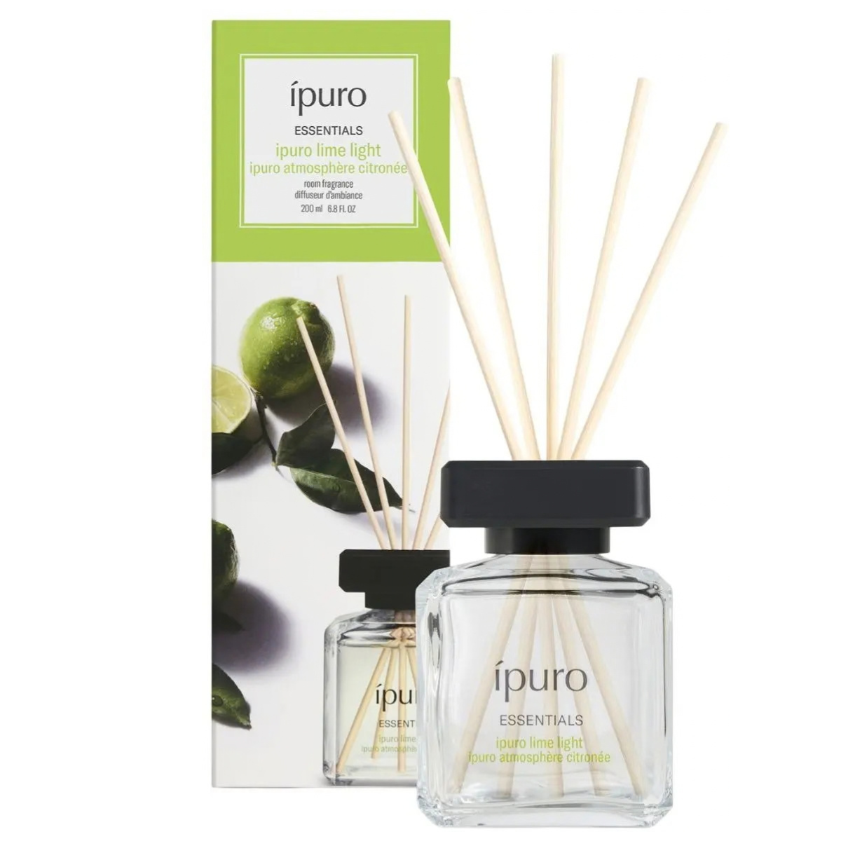 Ipuro geurdiffuser lime light 200 ml