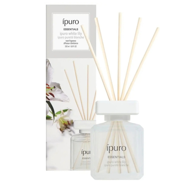 Ipuro geurdiffuser white lily 200 ml