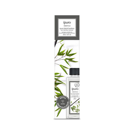 Ipuro geurdiffuser navulling black bamboo 200ml
