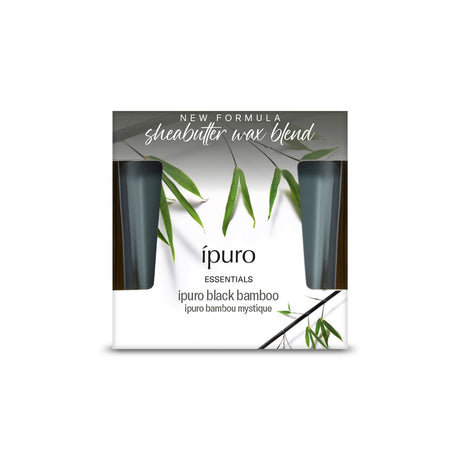 Ipuro geurkaars black bamboo 125gr.