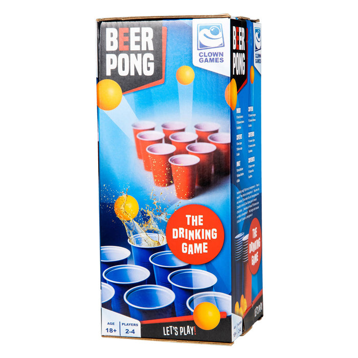 Games Clown Beer Pong 20 Cups 6 piłek