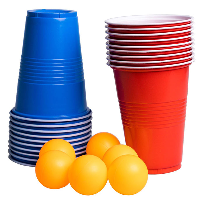 Games Clown Beer Pong 20 Cups 6 piłek