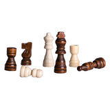 Clown games schaakstukken hout, 32dlg.