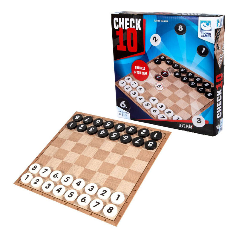 Clown Games Check-10 brädspel